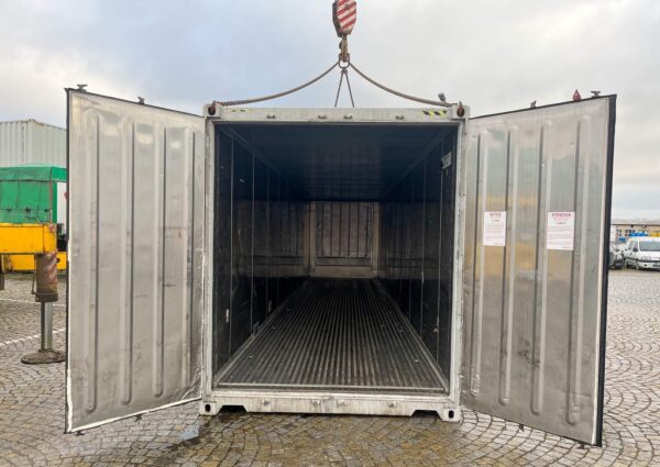 Contenedor de envío 40’HC aislado usado sin motor