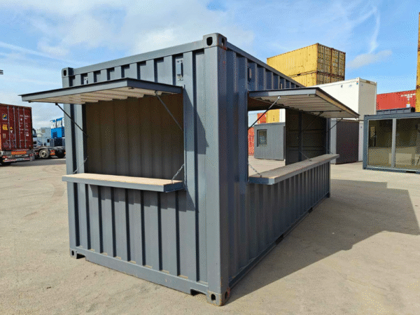Contenedores marítimos bar 20DC MIIU88811546 gris