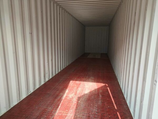Nuevo contenedor 40′ | 12 metros Alto - MIIU2351208 - Blanco