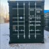 Contenedor High Cube de 40 pies con 4 puertas laterales Verde oscuro